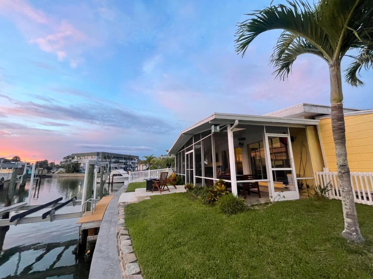 Waterfront Boat Lift Bungalow Villa St. Pete Beach Ngoại thất bức ảnh